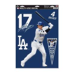 �yWincraft�Ёz��J�ĕ� �h�W���[�X�O�b�Y SHOHEI OHTANI ���p�X�e�b�J�[ 1�V�[�g (�X�e�b�J�[4���Z�b�g) A3 MLB���K���C�Z���X ���W���[