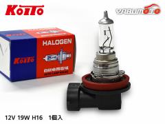 �n���Q�� �o���u H16 �t�H�O�����v ���C�g 12V 19W PGJ19-3 T9.5 �N���A 1�� �m�[�}���o���u �������쏊 ���� KOITO 0140