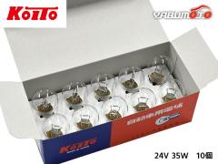 ���M �o���u �E�C���J�[ �o�b�N �����v ���C�g 24V 35W BA15s S25 �N���A 10�� ��� �m�[�}���o���u �������쏊 ���� KOITO 4619