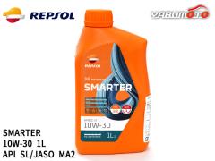 REPSOL �G���W���I�C�� 2�֗p �X�}�[�^�[ HMEOC 4T 10W-30 1L 007433 �S������ API SL JASO MA2 �o�C�N �I�[�g�o�C ���v�\�� 10W30