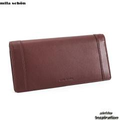 展示品箱なし アナスイ 財布 長財布 がま口財布 ボルドー ANNASUI