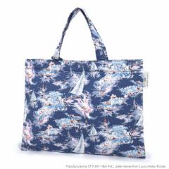 LAURA ASHLEY レッスンバッグ キルティング(ループ付き) Riviera 子供用 手提げバッグ お稽古バッグ 絵本袋 通学 入園グッズ 子供 ピアノ