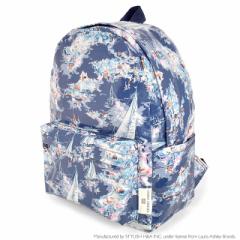 LAURA ASHLEY リュックサック(チェストベルト付き) Riviera 子供用 小学生 キッズ 通園リュック 子供 かわいい 遠足リュック バックパッ