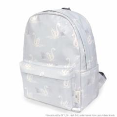 LAURA ASHLEY リュックサック(チェストベルト付き) Swans 子供用 小学生 キッズ 通園リュック 子供 かわいい 遠足リュック バックパック 