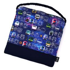 ざぶとん キルティング 電車の顔コレクション※JR東日本商品化許諾済 ざぶとん キルティング フローラルミスト 子供用 座布団 子供用 保