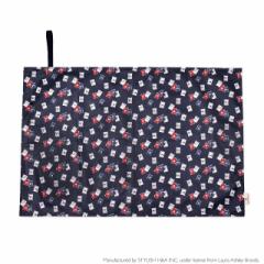 LAURA ASHLEY レジャーシート Stamps (Navy) 子供用 幼稚園 レジャーシート 一人用 子供 遠足 おしゃれ コンパクト 防水 一人用 ピクニッ