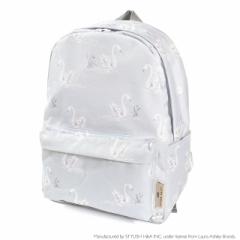 LAURA ASHLEY リュックサック(チェストベルト付き) 撥水タイプ Swans 子供用 小学生 キッズ 通園リュック 子供 かわいい 遠足リュック バ
