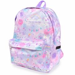 リュックサック(チェストベルト付き) リフレクター付き 撥水タイプ ユニコーンファンタジー 子供用 小学生 キッズ 通園リュック 子供 か
