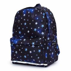 リュックサック(チェストベルト付き) リフレクター付き 撥水タイプ スターリングシルバー 子供用 小学生 キッズ 通園リュック 子供 かわ