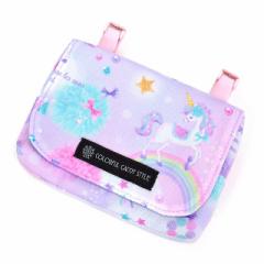 【スモールタイプ】移動ポケット・付けポケット はっ水・軽量タイプ ユニコーンファンタジー 子供用 付けポケット 子供 移動ポケット ポ