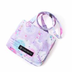 ゆうパケット ラージタイプ 移動ポケット・付けポケット はっ水・軽量タイプ ユニコーンファンタジー 付けポケット 取り外しポケット NN6