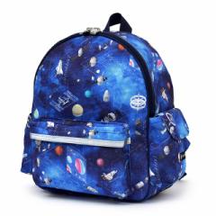 通園リュック リフレクター付き 撥水・軽量タイプ 未来の惑星探査と宇宙船 子供用 子供 子ども リュック リュックサック 通園バッグ 幼稚