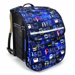 ランドセルカバー 撥水・軽量タイプ 反射材(リフレクター)・収納ポケット付き 電車の顔コレクション ※JR東日本商品化許諾済 ランドセル 