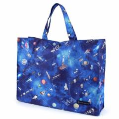 プールバッグ (スクエアタイプ)  はっ水・軽量タイプ 未来の惑星探査と宇宙船 子供用 プールバッグ ナップサック キッズ ボストン おしゃ