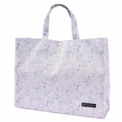 プールバッグ (スクエアタイプ)  はっ水・軽量タイプ フローラルミスト 子供用 プールバッグ ナップサック キッズ ボストン おしゃれ 防