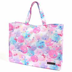 プールバッグ (スクエアタイプ)  はっ水・軽量タイプ ふわふわキュートなキャンディポップ 子供用 プールバッグ ナップサック キッズ ボ