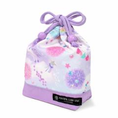  巾着 小 コップ袋 (ネームタグ付き) ユニコーンファンタジー 子供用 巾着袋 コップ入れ コップ袋 巾着 コップ入れ 巾着袋 小 保育園 コ