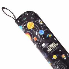 そろばんケース 太陽系惑星とコスモプラネタリウム (ブラック) 子供用 ケースのみ そろばんカバー 23桁 算盤 子供 用 そろばん N5711800