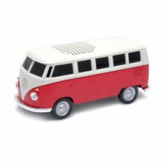 Ԍ^ Bluetooth u[gD[X Xs[J[ 1963 Volkswagen T1 Bus Red tHNX[Q T1 oX bh |[^u Xs[J[ ~j