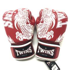 新品 正規 TWINS 本格 ボクシンググローブ 黒赤熊 /サイズ選択/8/10/12