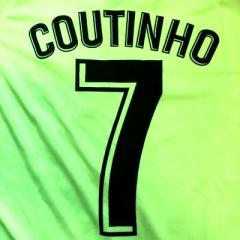 大人用 A134 20 バルセロナ COUTINHO*7 コウチーニョ 黄斜め線 ゲーム
