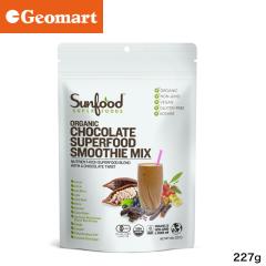 yKAizTt[h@I[KjbN `R[g X[W[~bNX 227g Sunfood ORGANIC CHOCOLATE SUPERFOOD SMOOTHIE MIX