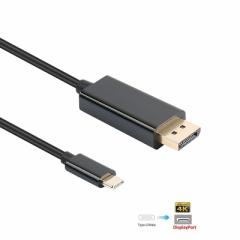 USB C - DisplayPort ϊP[u USB 3.1 Type-C to DP Ro[^ 4K2K Ή IX\IX 1.8m ubN