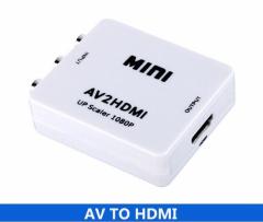  AV to HDMI  Ro[^[ CVBS{L/R(RCA)-HDMI  X|X Ή 720P/1080P