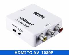 HDMI to AViCVBSj Ro[^[ HDMI-RCA rfI L/R o 1080P