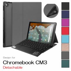 ASUS Chromebook Detachable CM3 CM3000DVA-HT0019 10.5C`p PUv TPU X}[g Jo[ P[X ܂  L[{[h[Ή 8F