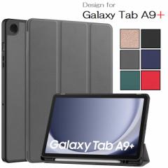 Galaxy Tab A9+/A9 Plus 11C`p PUv TPU یP[X O܂ X}[gJo[ \tgP[X ry[ I[gX[vΉ(ub