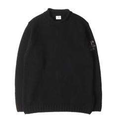 C.P. COMPANY シーピーカンパニー ニット ブラック 黒 サイズ:S | 24AW