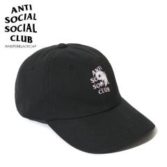 ANTI SOCIAL SOCIAL CLUB (�A���`�\�[�V�����\�[�V�����N���u)  (�E�B�X�p�[ �u���b�N �L���b�v) �X�q (�u���b�N) 