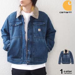 �J�[�n�[�g �f�j���W���P�b�g �����b�N�X�t�B�b�g Carhartt Denim Sherpa-Lined Jacket USA���f�� �V�F���p�t���[�X �{�A �����Y �A�E�^