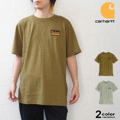 �J�[�n�[�g T�V���c Carhartt Relaxed Fit Lightweight Short-Sleeve Script Patch T-Shirt ���� �����Y �|�PT �����b�N�X�t�B�b�g ���C