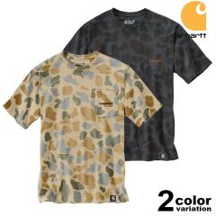 �J�[�n�[�g T�V���c Carhartt Relaxed Fit Lightweight Pocket Camo Logo Graphic T-Shirtt ���� �����Y �|�PT �����b�N�X�t�B�b�g ���C