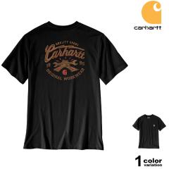 �J�[�n�[�g T�V���c Carhartt Irvine Relaxed Wrench T-Shirt ���� �����Y �|�PT �����b�N�X�t�B�b�g ���C�g�E�F�C�g �o�b�N�v�����g USA
