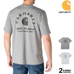 �J�[�n�[�g T�V���c Carhartt Irvine Relaxed Work T-Shirt ���� �����Y �|�PT �����b�N�X�t�B�b�g ���C�g�E�F�C�g �o�b�N�v�����g USA��