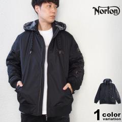 NORTON �m�[�g�� ���� �W���P�b�g ���� �t�[�h �E�� �i�C���� �~���^���[ �W���P�b�g �����Y �傫���T�C�Y M-2XL [223N1703] 