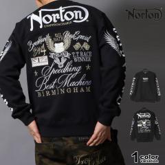 �m�[�g�� �g���[�i�[ �N���[�l�b�N �X�E�F�b�g NORTON MAX �E�C���O �g���[�i�[ �傫���T�C�Y �u���b�N �o�C�J�[ M-2XL [261N1300] 