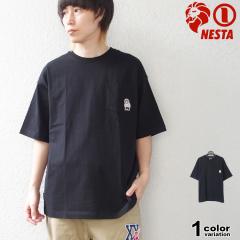 NESTA BRAND �l�X�^�u�����h T�V���c ���� ���C�I�� �����|�C���g �|�PT �v�����g �����Y �傫���T�C�Y �u���b�N M-2XL  ���̓� [262NB10