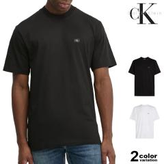 �J���o���N���C�� T�V���c ���� Calvin Klein SS Woven Label Relaxed Tee ���S �g�b�v�X �����Y �傫���T�C�Y �X�g���[�g [J30J326857] 