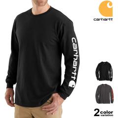 �J�[�n�[�g T�V���c ����T Carhartt WORKWEAR LONG-SLEEVE GRAPHIC LOGO T-SHIRT T�V���c �����S �A�[���v�����g USA���f�� [K231] �y��