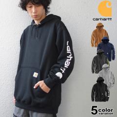 �J�[�n�[�g �p�[�J�[ �v���I�[�o�[ ���v�����g �傫���T�C�Y ���N�� �u���b�N Carhartt MIDWEIGHT HOODED LOGO SWEATSHIRT k288
