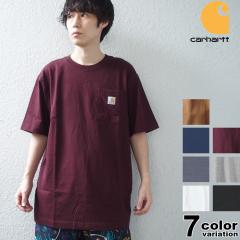 Carhartt �J�[�n�[�g t�V���c �|�P�b�gT�V���c WORKWEAR POCKET T-SHIRT USA���f�� K87