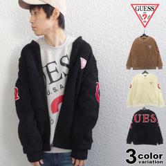 GUESS �Q�X �{�A�W���P�b�g �{�A �t���[�X �W���P�b�g �A���J�W �����Y ���f�B�[�X �ʒ� MK4K8517MI