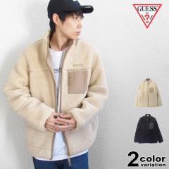 GUESS �Q�X �{�A �W���P�b�g BTTN-UP JACKET �t���[�X �W���P�b�g �A���J�W �����Y ���f�B�[�X [MK4K7481]