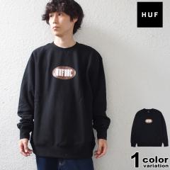 �n�t HUF �g���[�i�[ �N���[�l�b�N �X�E�F�b�g ���N�� �����Y BEAT CREATOR CREWNECK (huf PF00574 �X�g���[�g �X�P�[�g �g�b�v�X) 