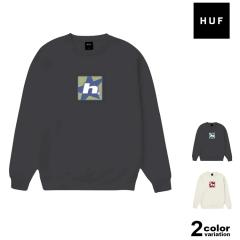 �n�t �g���[�i�[ HUF H STAR CREWNECK �X�E�F�b�g �N���[�l�b�N ���N�� ��� ���S �����Y ���f�B�[�X PF00800