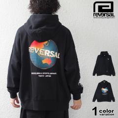���o�[�T�� �p�[�J�[ �v���I�[�o�[�p�[�J�[ ���� reversal WORLD LOGO SWEAT HOODIE ���N�� �o�b�N�v�����g �h���b�v�V�����_�[ �r�b�O�V